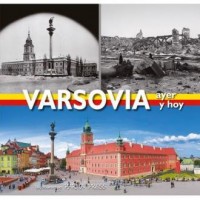 Warszawa wczoraj i dziś (wersja - okładka książki