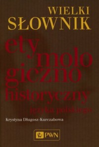 Wielki słownik etymologiczno-historyczny - okładka książki