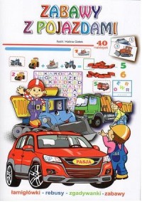 Zabawy z pojazdami - okładka książki