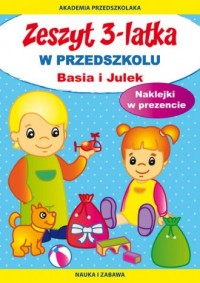 Zeszyt 3-latka. Basia i Julek. - okładka książki