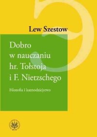 Dobro w nauczaniu hr. Tołstoja - okładka książki