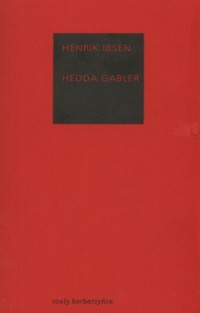 Hedda Gabler - okładka książki