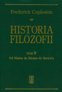 Historia filozofii. Tom 9. Od Maine - okładka książki