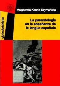 La paremiologia en la ensenanza - okładka książki