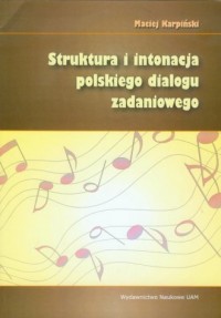 Struktura i intonacja polskiego - okładka książki