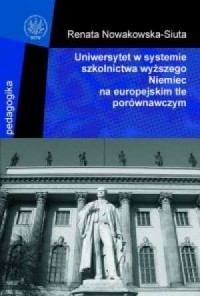 Uniwersytet w systemie szkolnictwa - okładka książki