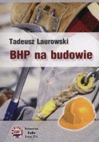 BHP na budowie - okładka książki