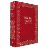 Biblia Jubileuszowa z komentarzami - okładka książki