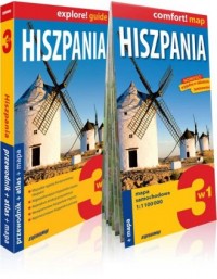 Hiszpania explore! Guide 3 w 1: - okładka książki