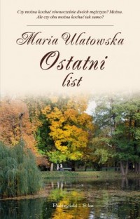 Ostatni list - okładka książki