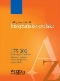 Podręczny słownik hiszpańsko-polski - okładka podręcznika
