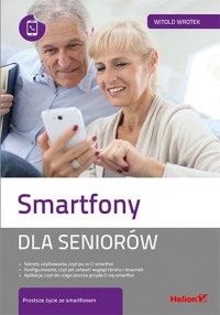 Smartfony dla seniorów - okładka książki