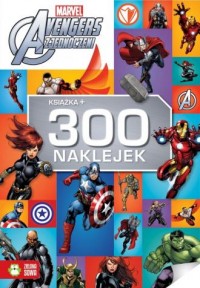 Avengers 300 naklejek - okładka książki