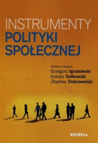 Instrumenty polityki społecznej - okładka książki