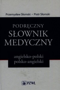 Podręczny słownik medyczny angielsko-polski, - okładka książki