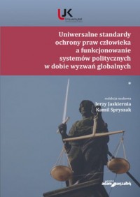 Uniwersalne standardy ochrony praw - okładka książki