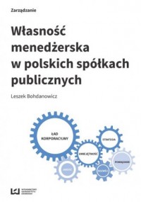 Własność menedżerska w polskich - okładka książki