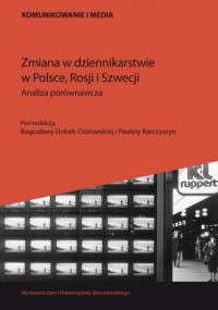 Zmiana w dziennikarstwie w Polsce, - okładka książki