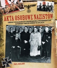 Akta osobowe nazistów - okładka książki