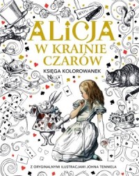 Alicja w Krainie Czarów. Księga - okładka książki