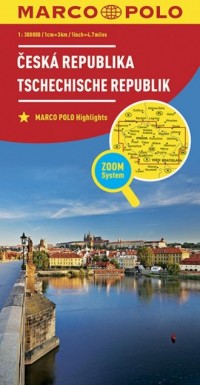 Czechy mapa - okładka książki