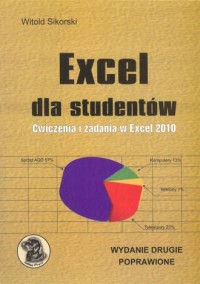 Excel dla studentów - okładka książki