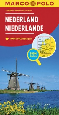 Holandia mapa - okładka książki