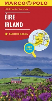 Irlandia mapa - okładka książki