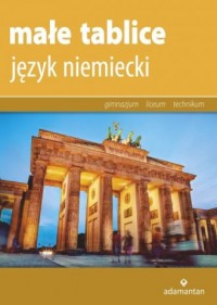 Język niemiecki. Małe tablice  - okładka podręcznika