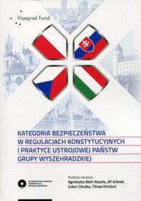 Kategoria bezpieczeństwa w regulacjach - okładka książki