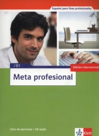 Meta profesional B1. Libro de ejercicios - okładka podręcznika