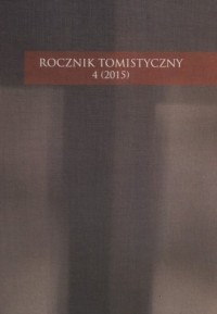 Rocznik Tomistyczny 4/2015 - okładka książki