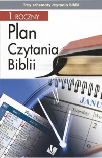 Roczny plan czytania Biblii - okładka książki