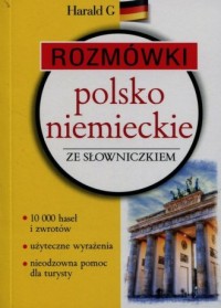 Rozmówki polsko-niemieckie ze słowniczkiem - okładka książki