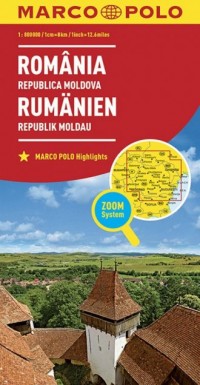 Rumunia mapa - okładka książki