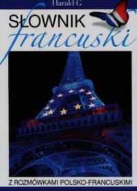 Słownik francuski z rozmówkami - okładka podręcznika