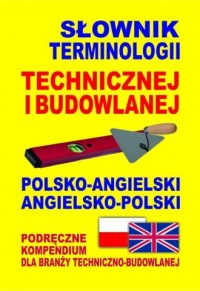 Słownik terminologii technicznej - okładka książki