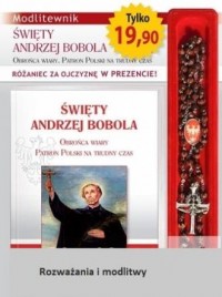 Święty Andrzej Bobola. Modlitewnik - okładka książki