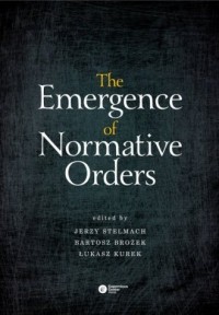 The Emergence of Normative Orders - okładka książki