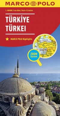 Turcja mapa - okładka książki
