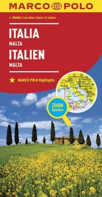 Włochy, Malta mapa - okładka książki