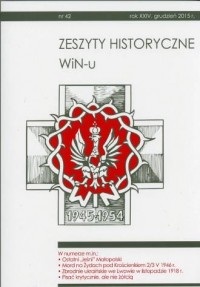 Zeszyty Historyczne WiN-u nr 42 - okładka książki