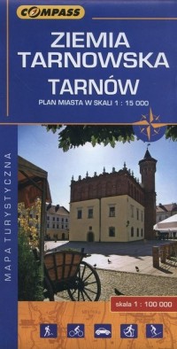 Ziemia Tarnowska, Tarnów mapa turystyczna - okładka książki