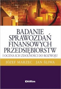 Badanie sprawozdań finansowych - okładka książki