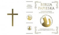 Biblia papieska na Rocznicę 1050-lecia - okładka książki