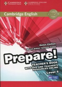 Cambridge English Prepare! 4 Teachers - okładka podręcznika