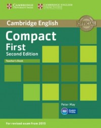 Compact First. Teachers Book - okładka podręcznika