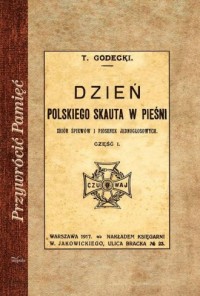 Dzień polskiego skauta w pieśni. - okładka książki