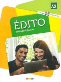 Edito A2. Podręcznik ( CD, DVD) - okładka podręcznika