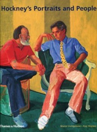 Hockneys Portraits and People - okładka książki